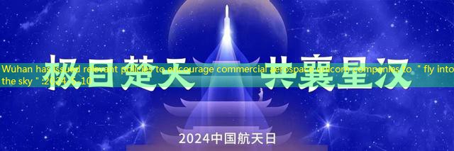 Wuhan has issued relevant policies to encourage commercial aerospace unicorn companies to ＂fly into the sky＂